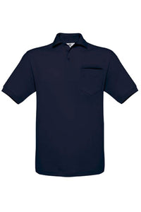 Polo unisexe B&C Safran Pocket