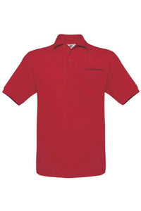 Polo unisexe B&C Safran Pocket