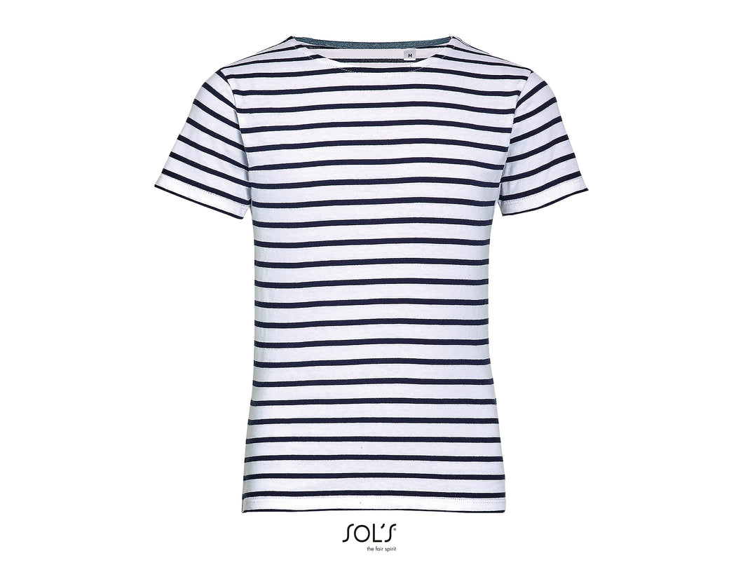 T-shirt marinière enfant Sol's Miles Kids