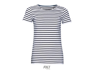 T-shirt marinière femme Sol's Miles Women